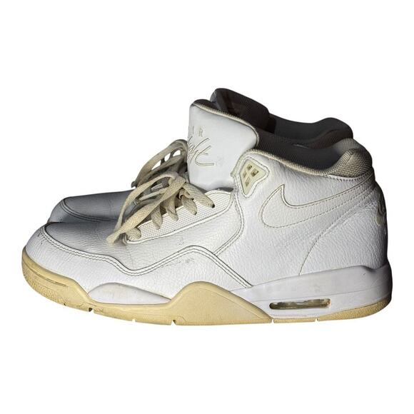 Nike Air Flight Legacy White BQ4212-101 Men’s Size 11 Retro Basketball OG Vibe - Picture 5 of 10